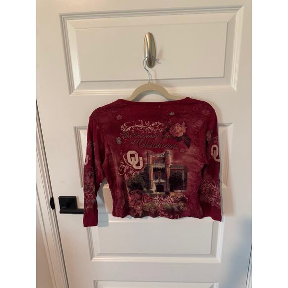 Urban Outfitters Vintage Oklahoma Graphic Long Sleeve Tee Sources - Picture 3 of 4